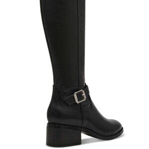 DV by Dolce Vita Womens Elyse Over Knee Buckle Block Heel Boot Size 8.5 - F55